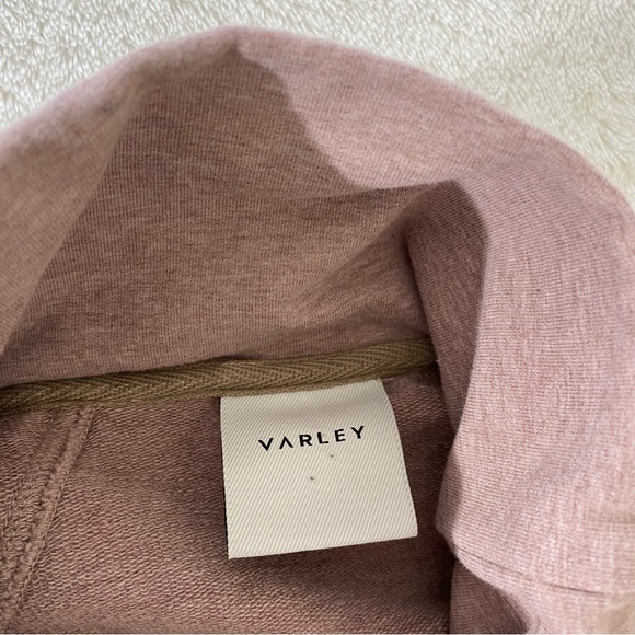 VARLEY Funnel Neck Pocket Sweatshirt Clay - Picture 4 of 4